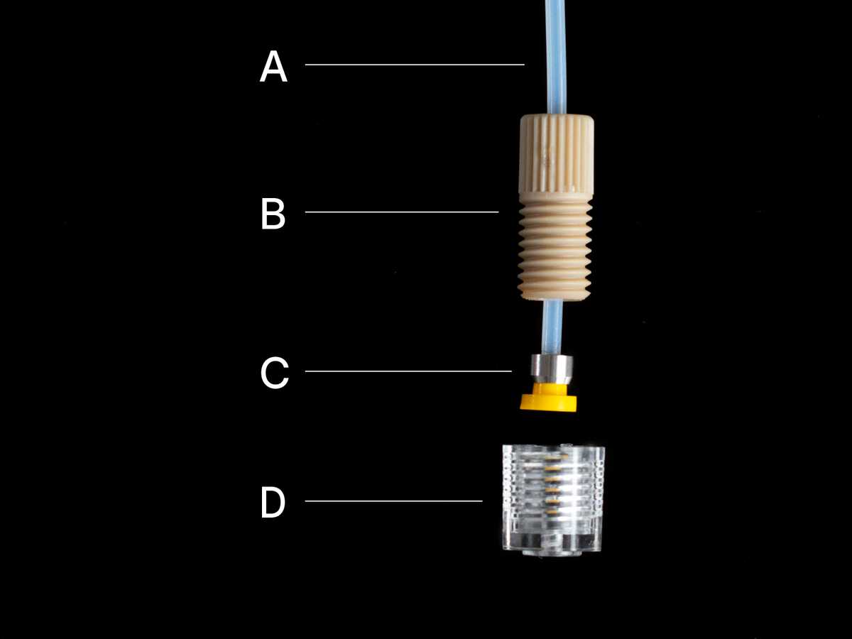 Microfluidic Connector Threaded Tubing and fitting guide for microfluidics | Parallel Fluidics